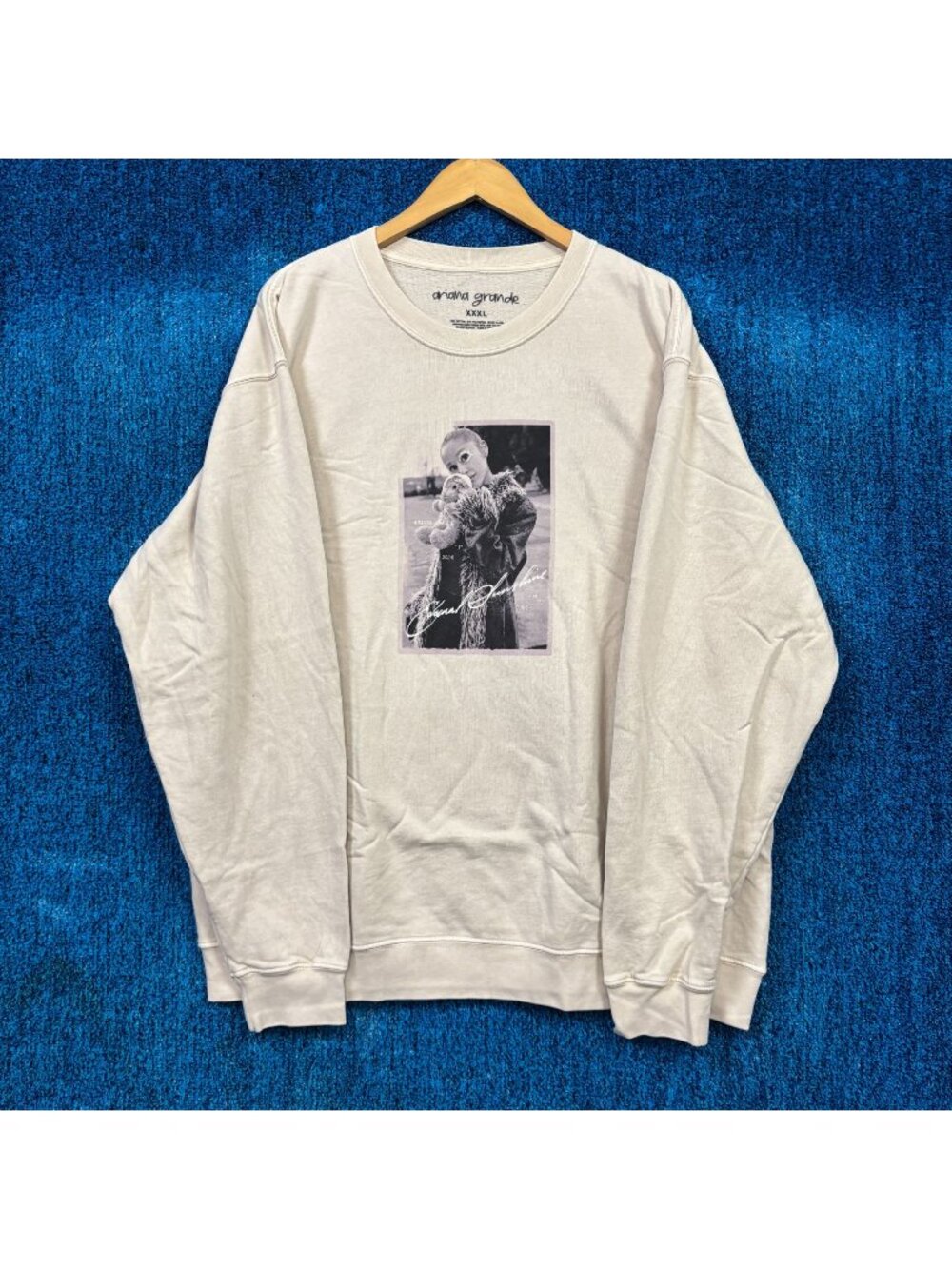 Ariana Grande Eternal Sunshine Album Teddy Bear Crewneck 3XL